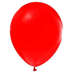 Balon tek renk kırmızı